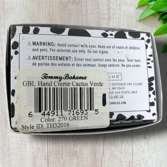 NEW Tommy Bahama Cactus Verde Lotion Lavish Fragranced Hand Creme Cream Boxed - Picture 4 of 4